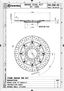 Honda Cbr 1000 Rr-R Fireblade Sp [BREMBO RACING] - UPGRADE T-Drive round floating brake disc-2