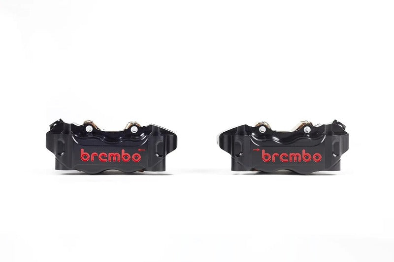 Kawasaki Zr 400 [BREMBO RACING] - UPGRADE GP4-RB 4-piston brake calipers (pair) front, Ø 30/34 mm