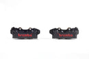 Yamaha Mt 10 [BREMBO RACING] - UPGRADE GP4-RB 4-piston brake calipers (pair) front, Ø 30/34 mm