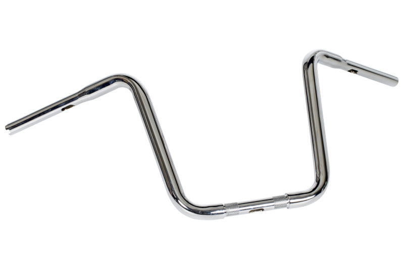 Harley Davidson Sportster Note [HIGHWAY HAWK] - Narrow Apehanger 1 inch handlebar with 3 holes, 860mm wide 350mm high, chrome