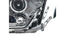 Yamaha Xvs 1100 Drag Star [BURCHARD EXCELLENCE] - forward footrest system with ABE, +19 cm, Yamaha XVS 1100 Drag Star /Classic, Sundance milled, chrome