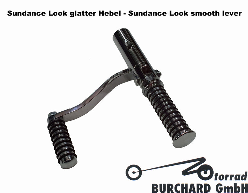 Suzuki Vs 1400 [BURCHARD EXCELLENCE] - forward footrest system with parts certificate, +25 cm, Suzuki VS 1400 Intruder, Sundance smooth, glossy black