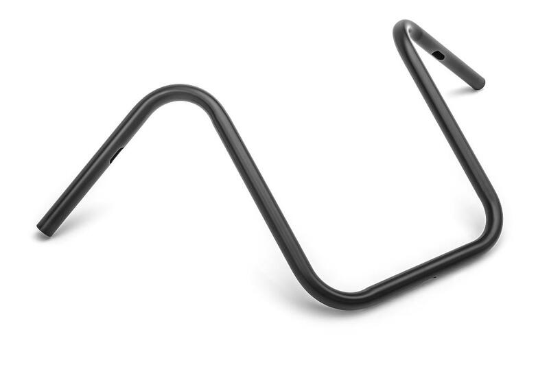 Suzuki Vl 800 Intruder Vo [HIGHWAY HAWK] - Hawk King 40 handlebar, 1 inch (25.4 mm), with 3 holes, matt black