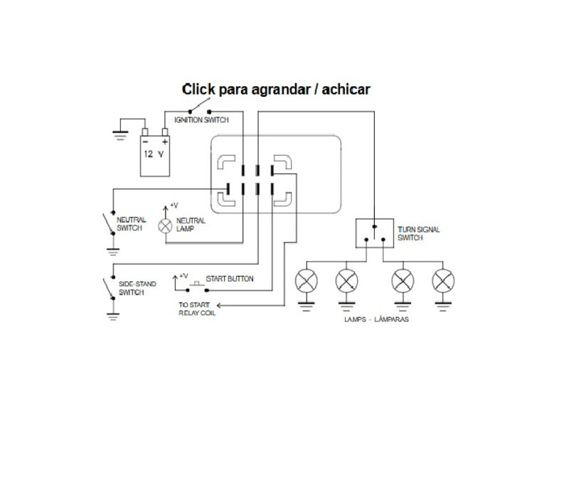 Suzuki V-Strom 650 L2 [TECNIUM] - by DZE flasher relay (2+2) X 21W / LED