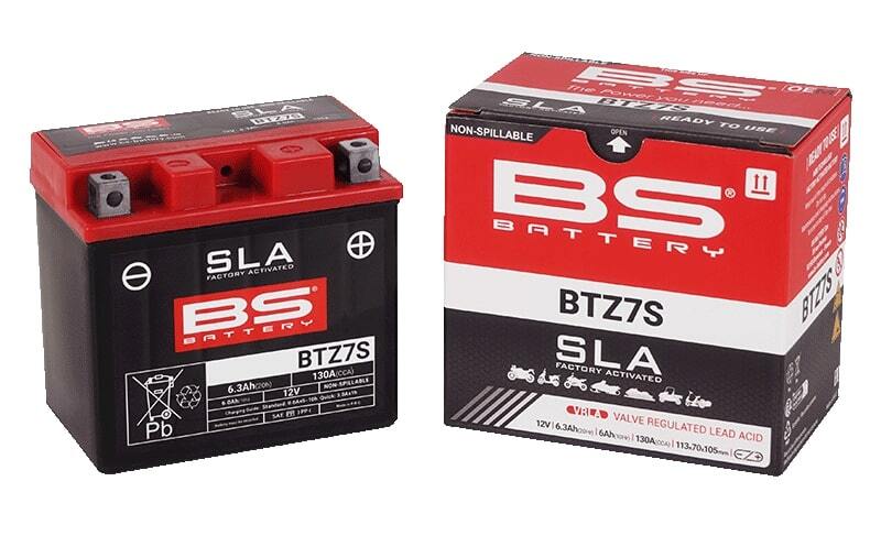 Yamaha Ténéré 700 Rally [BS BATTERY] - SLA Maintenance Free Battery Factory Activated - BTZ7S (FA)