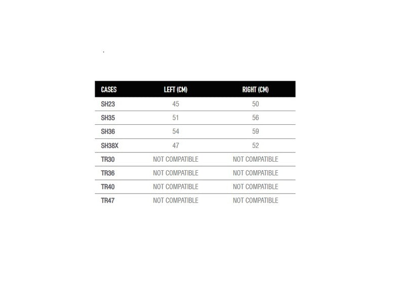 Voge Valico 800 Rally [SHAD] - 3P fastening system (side)