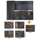 BETA TOOLS C45PRO 2.0 X Werkstatteinrichtung mit 268 Universalwerkzeugen der Beta Worker Serie