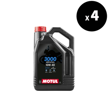 3000 4T 10W40 Motor oil 4L X4 [Motul]