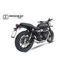 Triumph Street Twin 900 [IXIL] - Slip On Ironhead Conical Silencer (right + left)
