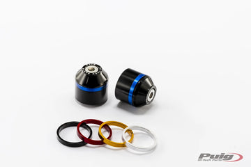 BMW R 1250 RS [2025] – Short handlebar end weights with ring – black - 0
