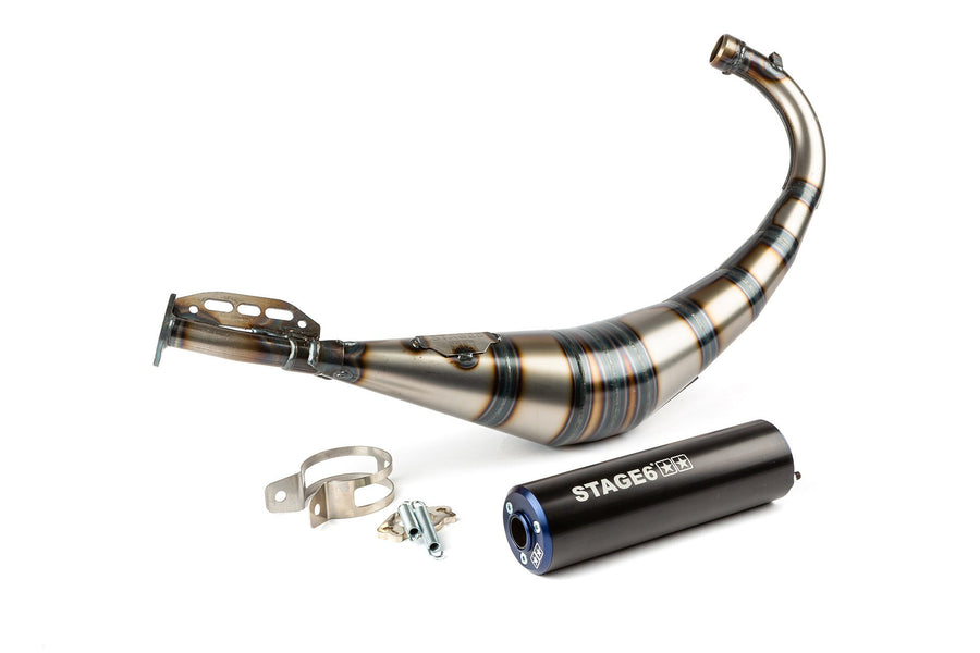 Aprilia RX Factory 50 2T - Exhaust Streetrace Blue Black