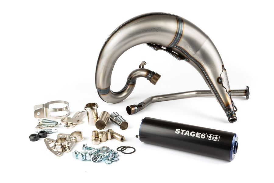 Derbi Senda DRD Racing SM 50 2T D50B0 [2012–] - Auspuff Streetrace blau schwarz