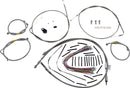 harley davidson touring [BURLY BRAND] - handle fitting set for older touring models with Bagger Bar handlebars-1