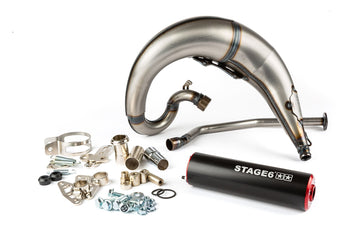 Aprilia RX Enduro 50 2T D50B0 [2007–] - Streetrace exhaust red black