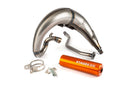 Rieju Spike 2 50 2T AM6 - Auspuff Streetrace High Mount CNC Orange