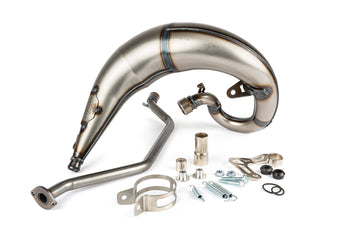 Sherco SM-R 50 2T [2013–2017] - Auspuff Streetrace Highmount CNC Orange Schwarz