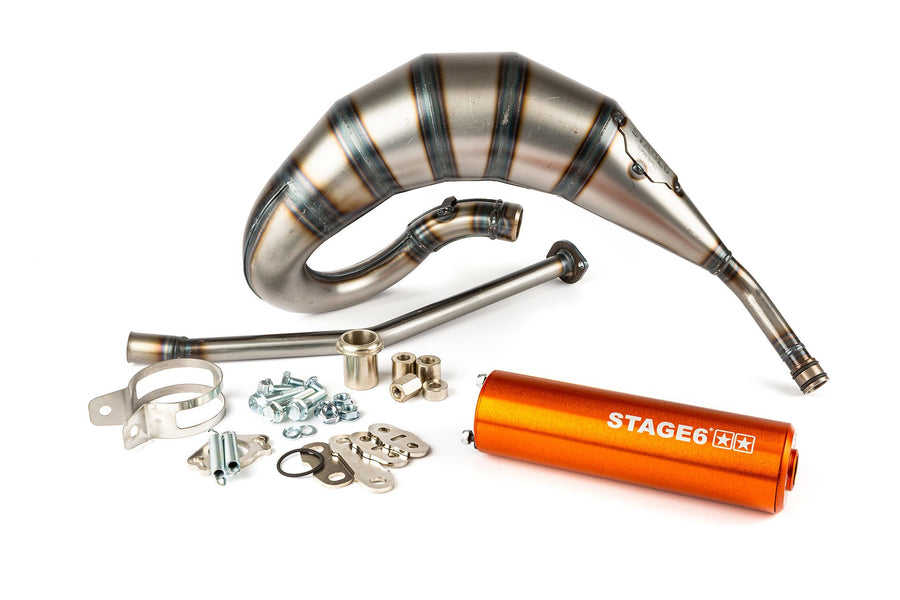 Aprilia RX 50 2T D50B1 [2006–] - Exhaust 70cc CNC orange