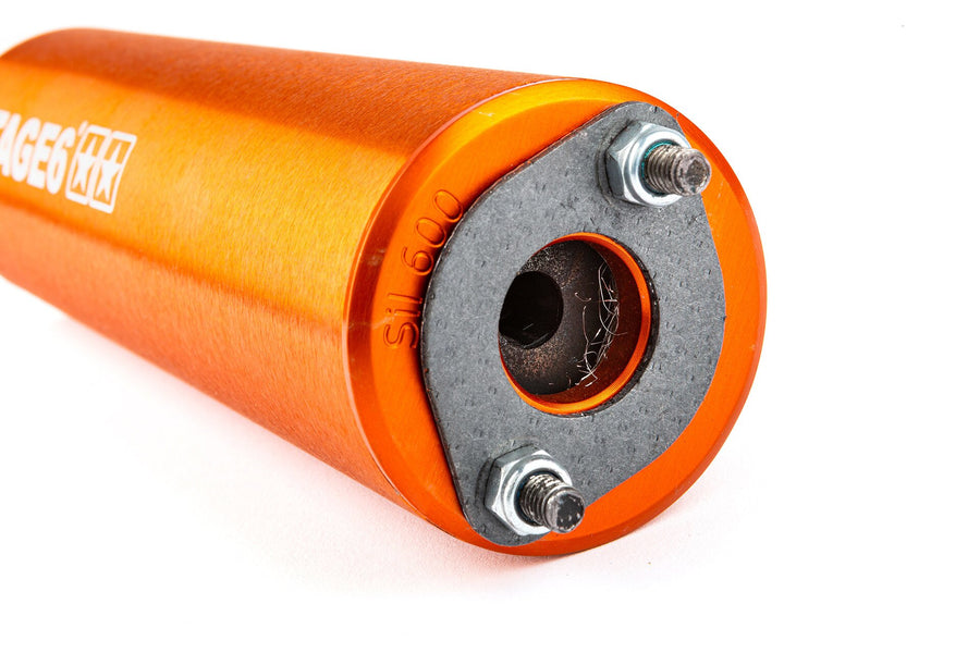 Beta RR Track 50 2T - Auspuff Streetrace CNC Orange