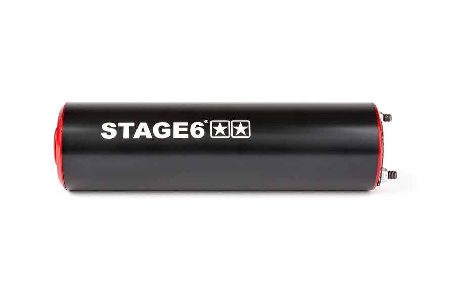 Gilera SMT SM 2006 50 2T D50B0 [2006] - Auspuff Streetrace Rot Schwarz