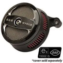 Harley-Davidson Xl 1200 Sportster [2020] - Mini Teardrop Stealth Luftfilter-Kit – Oberfläche: Silber – Bild 10