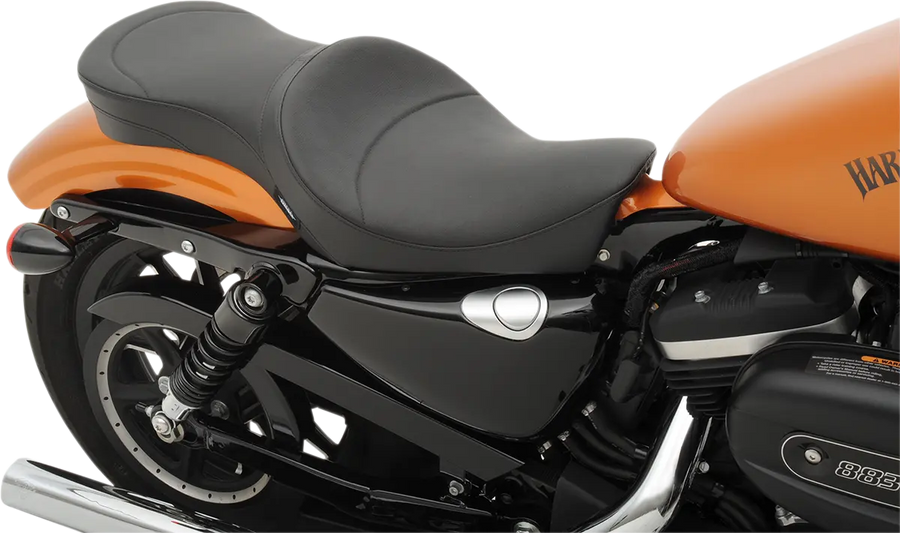 harley davidson touring [DRAG SPECIALTIES] – vinyl double-trough seat