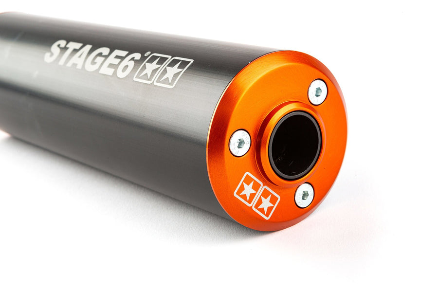 Aprilia SX 50 2T - Exhaust orange black