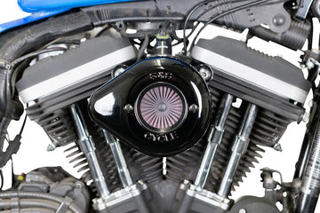 Harley-Davidson Xl 1200 Xs Forty Eight Special [2020] - Air Stinger Stealth Luftfiltersatz – Oberfläche: Schwarz – Bild 2