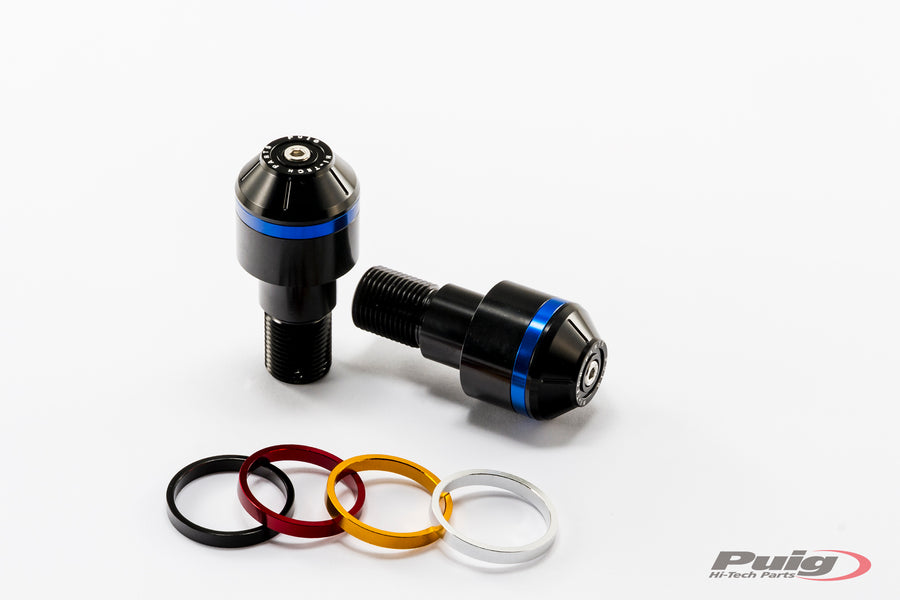 YAMAHA YZF-R 125 [2018] – Short handlebar end weights with ring – Black