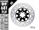 Harley-Davidson FXST 1690 Softail Standard [2012-2015] - Round floating brake disc - picture 6