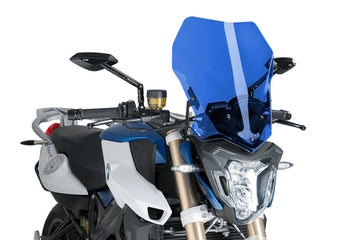 TRIUMPH BONNEVILLE T 120 BLACK [2025] - New Generation Touring Windshield | Blue | PUIG 8187A