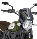 DUCATI SCRAMBLER DESERT SLED [2025] – RetroVision Windshield Visor – Black-10