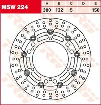 Laverda 650 GHOST LEGEND [1996] - brake disc – picture 12