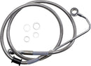 harley davidson flstc [DRAG SPECIALTIES] - Extended stainless steel brake line-1