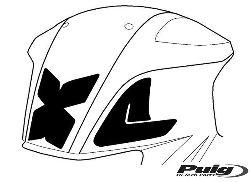 BMW F 800 R [2019] – Specific tank protection – carbon look