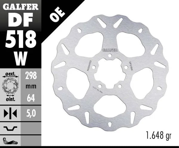 Indian SCOUT 69 Bobber Twenty [2020-2022] - Wave® brake disc - picture 4