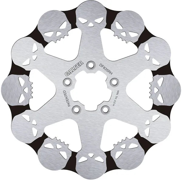 Harley-Davidson VRSCX 1250 V-Rod Screamin Eagle [2007] - Fixed brake disc Skull - Image 3
