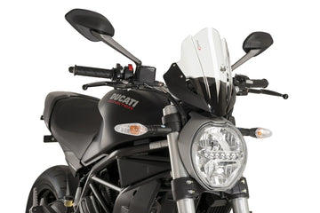DUCATI MONSTER 821 DARK [2016] – sports screen – black