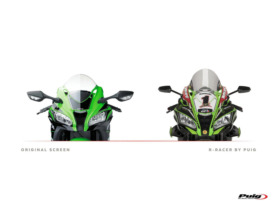 KAWASAKI ZX-10RR NINJA PERFORMANCE [2018] – R-Racer screen – heavily tinted