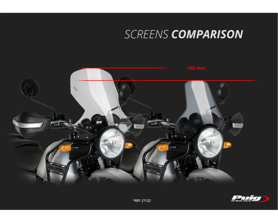 ROYAL ENFIELD HIMALAYAN 410 [2020] – touring screen – transparent