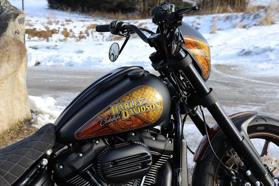 harley davidson fxlrst [CULT WERK] – Dash cover for Harley