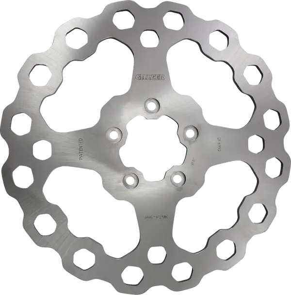 Harley-Davidson FXST 1690 Softail Standard [2015] - Cubiq™ brake disc - surface: chrome - image 3