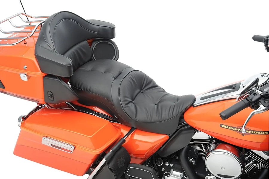 harley davidson touring [DRAG SPECIALTIES] – 2-Up leather seat, backrest compatible, touring