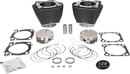 Harley-Davidson FLHFB 1868 Electra Glide Highway King 114 [2023] - Big Bore Zylindersatz – Oberfläche: Pulverbeschichtet, Gefräste Lamellen, Wrinkle Black – Art.-Nr. 910-0843A – Bild 5