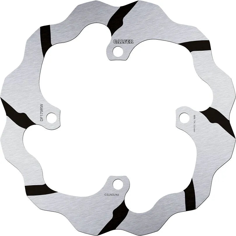 Kawasaki KX 250 F [2015-2018, 2019] - BRAKE DISC FIXED WAVE GROOVED OVERSIZE – Picture 1