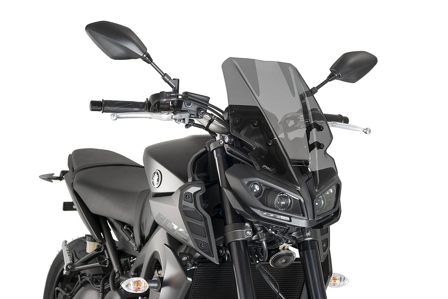 YAMAHA MT-09 SP [2020] - New Generation Touring Windshield | Heavily toned | PUIG 9377F