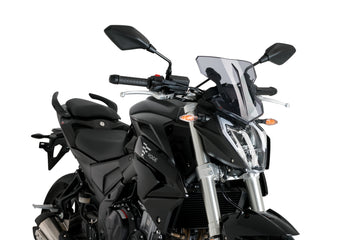 VOGE 500R [2025] – Flanker Visor Fairing Screen – Transparent