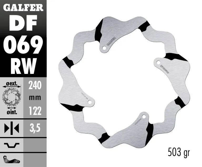 Red Moto CRF 450 RX Enduro Special [2020] - Wave® brake disc – picture 2