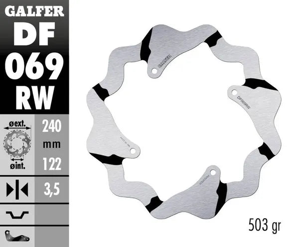 Red Moto CRF 450 RX Enduro Special [2020] - Wave® brake disc – picture 4
