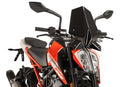 TRIUMPH BONNEVILLE T 120 BLACK [2025] - New Generation Sport Windshield | Black | PUIG 9514N
