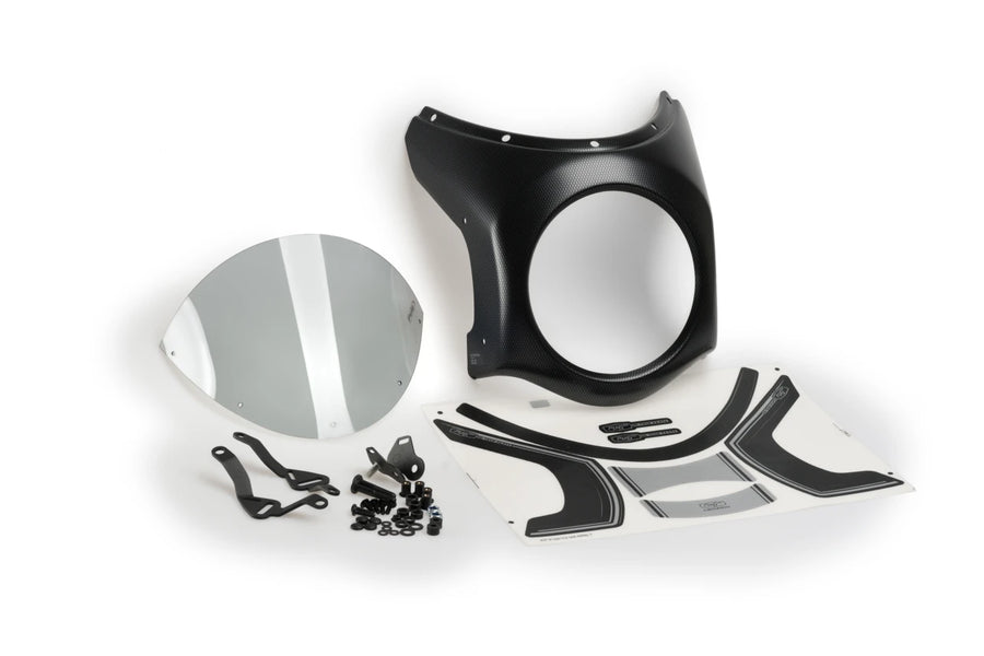 TRIUMPH SCRAMBLER 400X [2025] – Retro Fairing Screen – Tinted